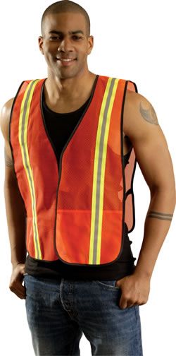 Economy Non-ANSI Mesh Vest, 4X Large - Vests